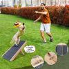 Dog Ramp, 32.6" Long and 11.8" Wide Wooden Folding Portable Pet Ramp