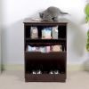 Pet snack storage cabinet-with food bowl