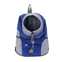 Pet Outing Backpack (Color: Blue)