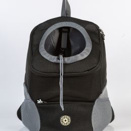 Pet Outing Backpack (Color: black)