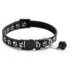 Pet Bell Collar; Adjustable Buckle Cat Collar; Multiple Color